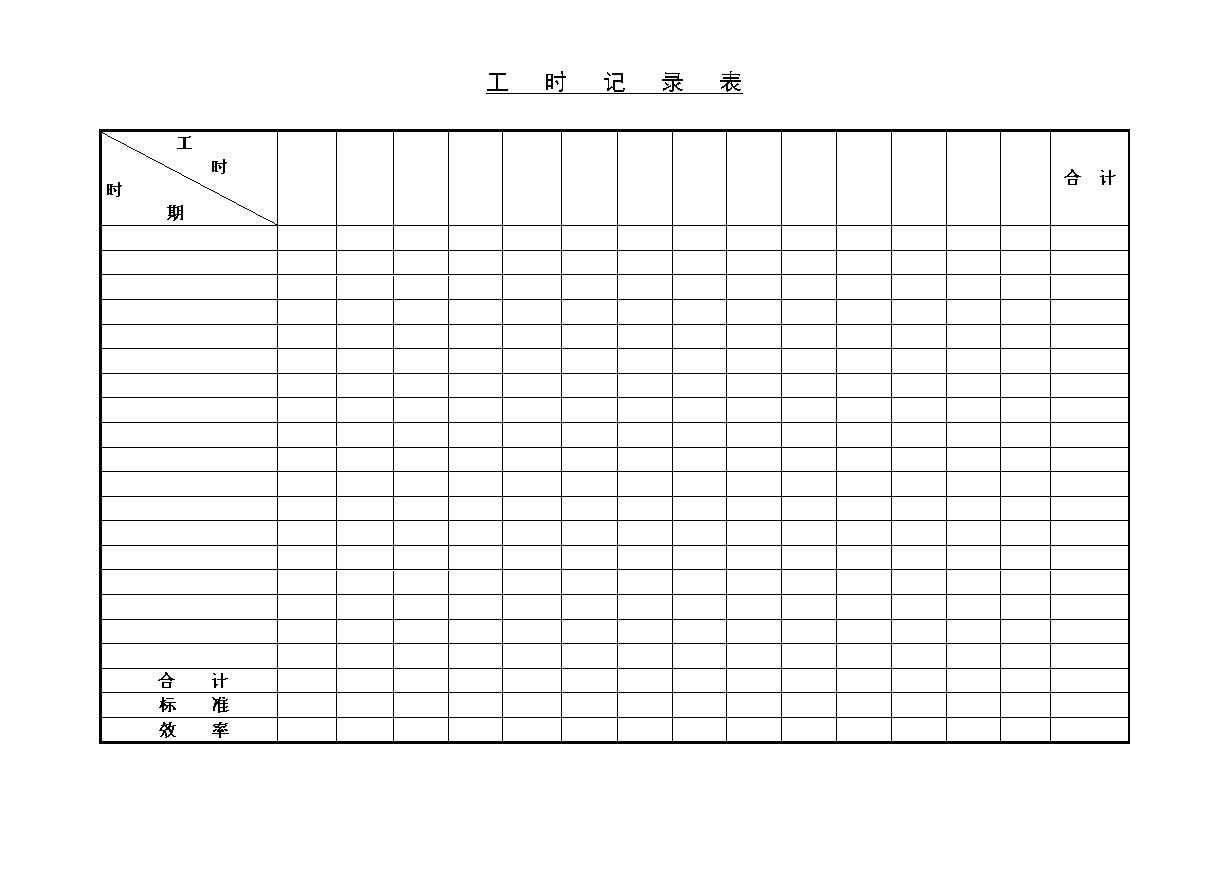 记工表格手机版(手机记工表格式图制作)